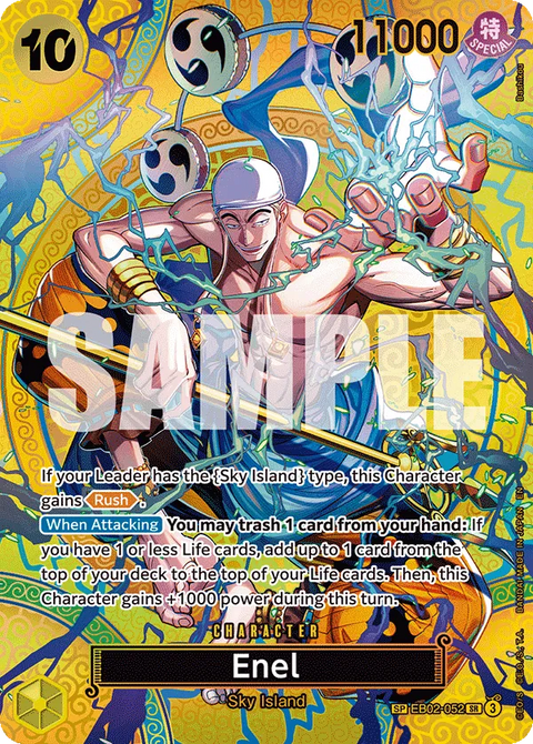 Enel (EB02-052) OP15-EB04 Special Rare (SP)