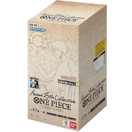 One Piece Anime 25th Collection Extra Booster (EB-02) Booster Box 24 Packs [Japanese]