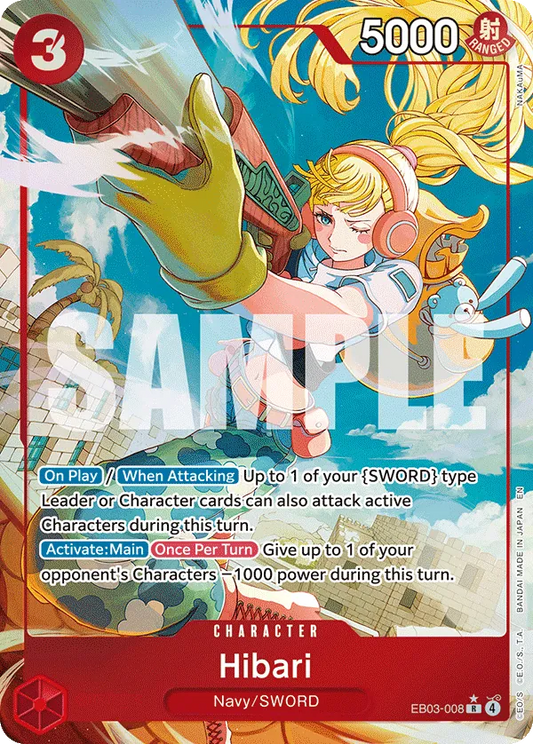 Hibari (EB03-008) EB03 Alternate Art (AA)