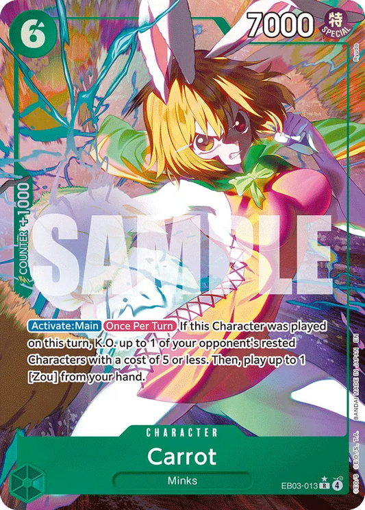 Carrot (EB03-013) EB03 Alternate Art (AA)
