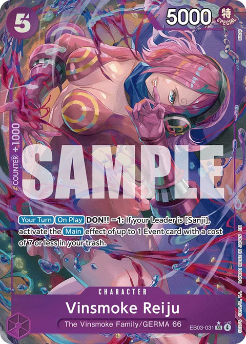 Vinsmoke Reiju (EB03-031) EB03 Alternate Art (AA)