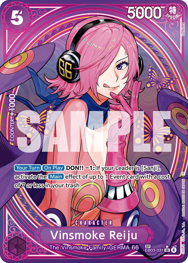 Vinsmoke Reiju (EB03-031) EB03 Special Rare (SP)