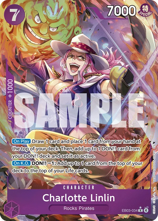 Charlotte Linlin (EB03-034) EB03 Alternate Art (AA)