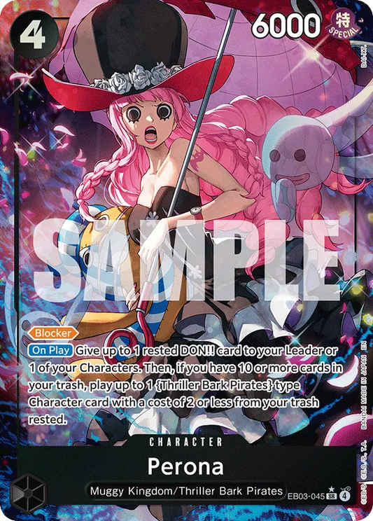 Perona (EB03-045) EB03 Alternate Art (AA)