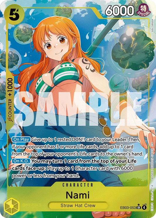 Nami (EB03-053) EB03 Alternate Art (AA)