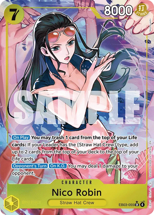 Nico Robin (EB03-055) EB03 Alternate Art (AA)