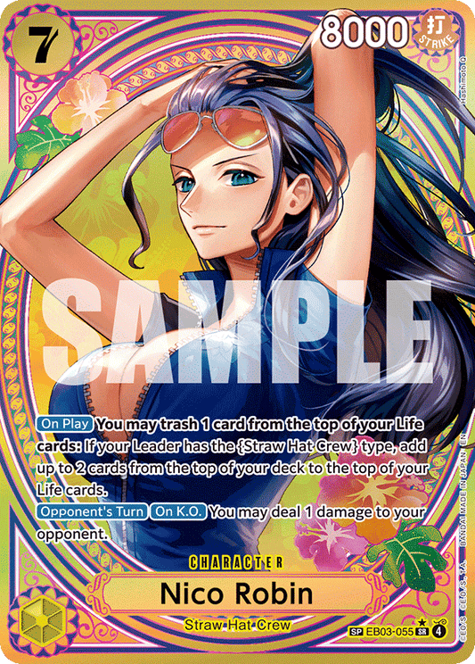 Nico Robin (EB03-055) EB03 Special Rare (SP)