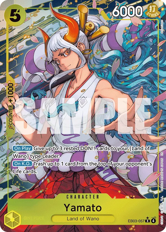 Yamato (EB03-057) EB03 Alternate Art (AA)