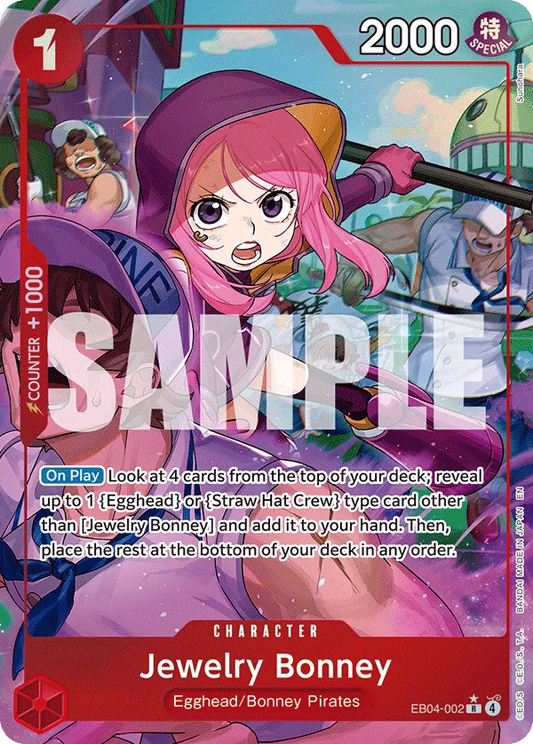 Jewelry Bonney (EB04-002) OP15-EB04 Alternate Art (AA)