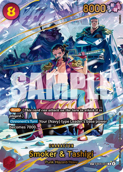 Smoker & Tashigi (EB04-003) OP15-EB04 Special Rare (SP)