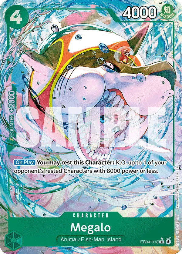 Megalo (EB04-018) OP14-EB04 Alternate Art (AA)