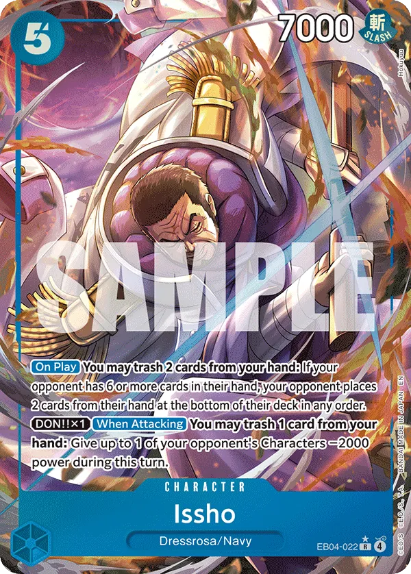 Issho (EB04-022) OP14-EB04 Alternate Art (AA)