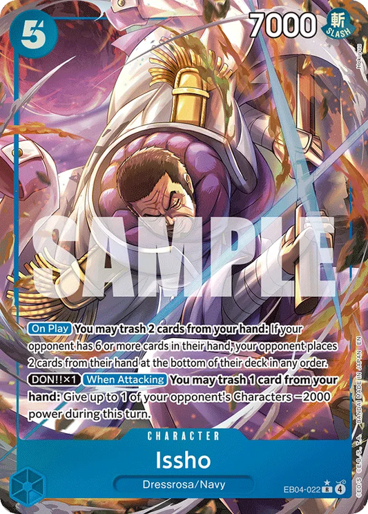 Issho (EB04-022) OP14-EB04 Alternate Art (AA)
