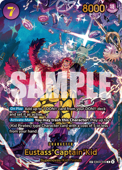 Eustass"Captain"Kid (EB04-039) OP14-EB04 Special Rare