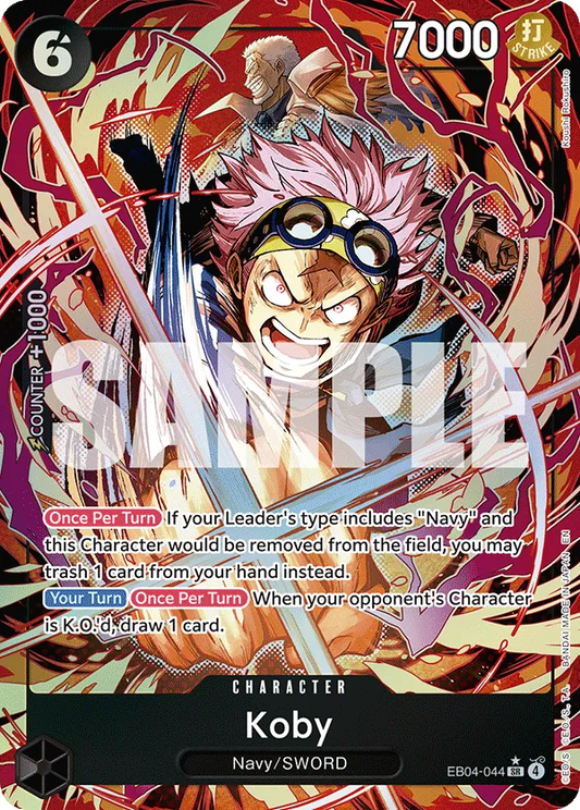 Koby (EB04-044) OP15-EB04 Alternate Art (AA)