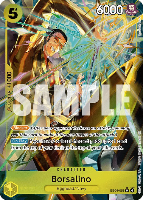 Borsalino (EB04-058) OP15-EB04 Alternate Art (AA)