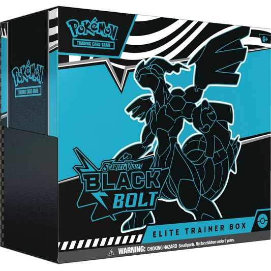 Pokémon TCG: Black Bolt (BLK) Elite Trainer Box - English