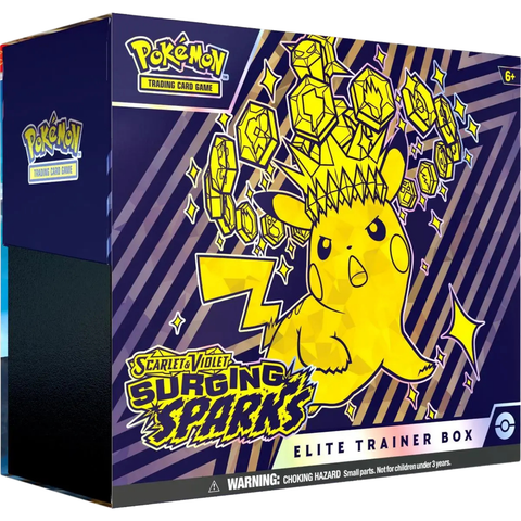 Pokémon TCG: Surging Sparks (SSP) Elite Trainer Box - English