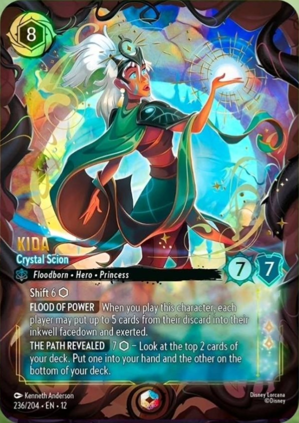 Kida - Crystal Scion (012-236) - Set 12: Wilds Unknown - Disney Lorcana Enchanted