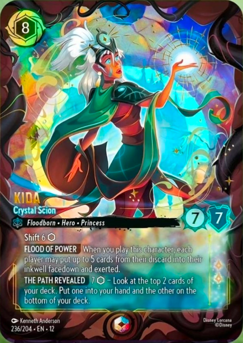 Kida - Crystal Scion (012-236) - Set 12: Wilds Unknown - Disney Lorcana Enchanted