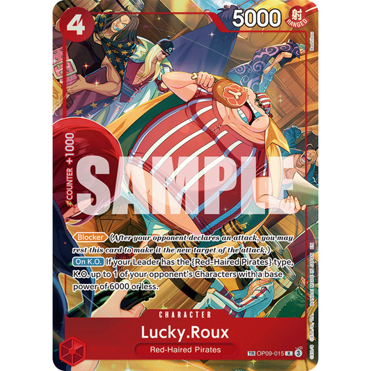 Lucky Roux (OP09-015) OP11 Treasure Rare
