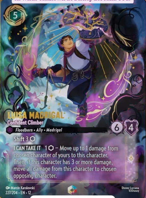 Luisa Madrigal - Confident Climber (012-227) - Set 12: Wilds Unknown - Disney Lorcana Enchanted