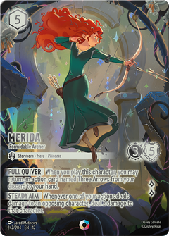 Merida - Formidable Archer (012-242) - Set 12: Wilds Unknown - Disney Lorcana Iconic