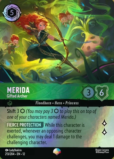 Merida - Gifted Archer (012-213) - Set 12: Wilds Unknown - Disney Lorcana Epic