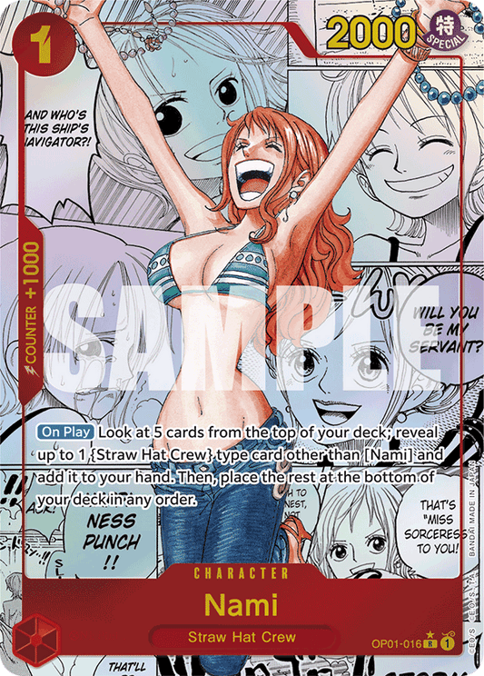 Nami (OP01-016) PRB01 Manga Rare
