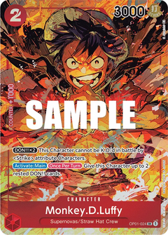 Monkey.D.Luffy (OP01-024) OP01 Alternate Art (AA)