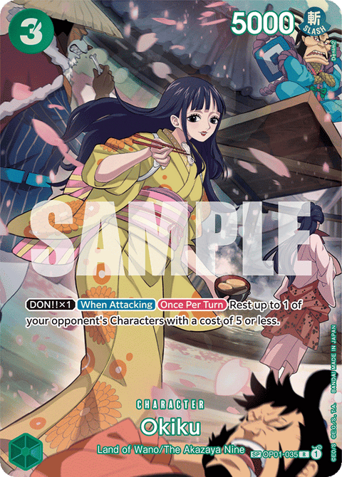 Okiku (OP01-035) OP07 Special Rare (SP)