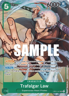 Trafalgar Law (OP01-047) OP01 Alternate Art (AA)