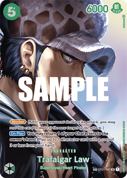 Trafalgar Law (OP01-047) OP04 Special Rare (SP)