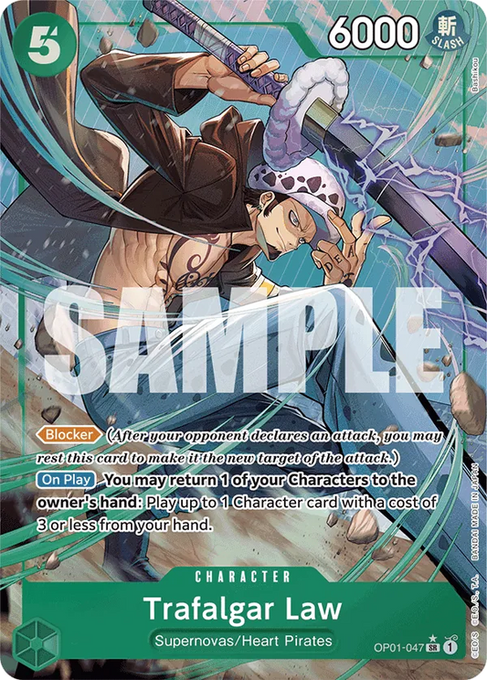 Trafalgar Law (OP01-047) PRB01 Alternate Art (AA)
