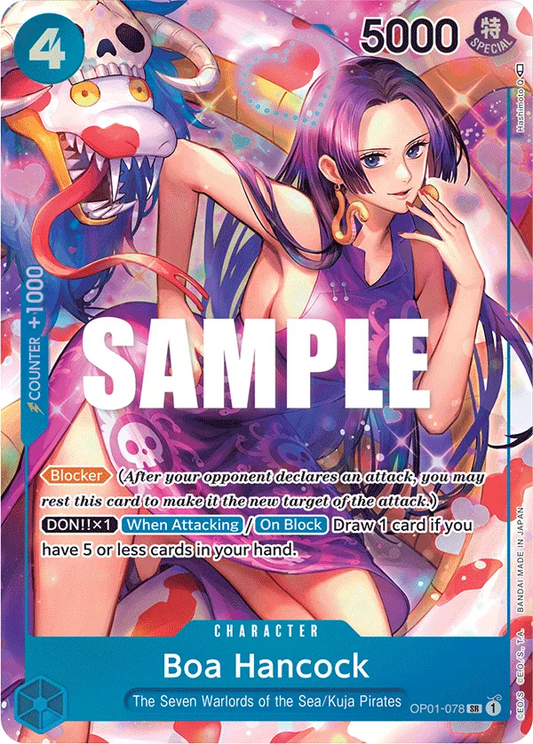 Boa Hancock (OP01-078) OP01 Alternate Art (AA)