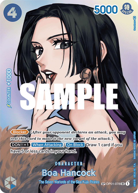 Boa Hancock (OP01-078) OP04 Special Rare (SP)