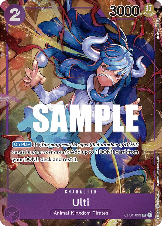 Ulti (OP01-093) OP01 Alternate Art (AA)