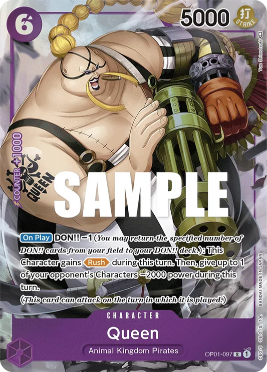 Queen (OP01-097) OP01 Alternate Art (AA)