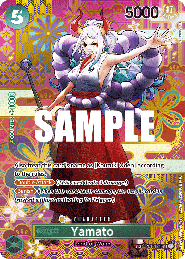 Yamato (OP01-121) OP05 Special Rare (SP)