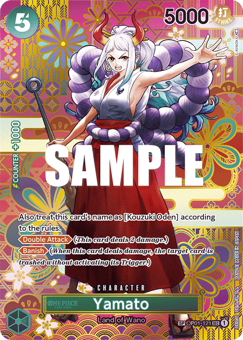 Yamato (OP01-121) OP05 Special Rare (SP)