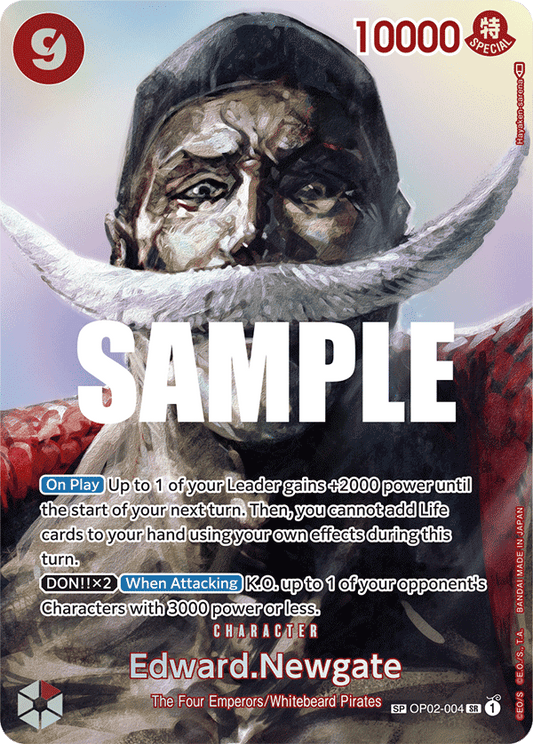 Edward Newgate (OP02-004) OP04 Special Rare (SP)