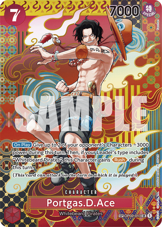 Portgas D. Ace (OP02-013) OP08 Special Rare (SP)