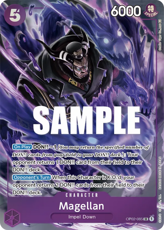 Magellan (OP02-085) OP02 Alternate Art (AA)
