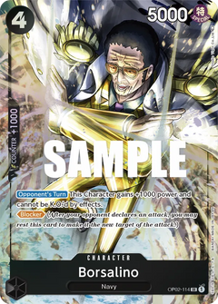 Borsalino (OP02-114) OP02 Alternate Art (AA)