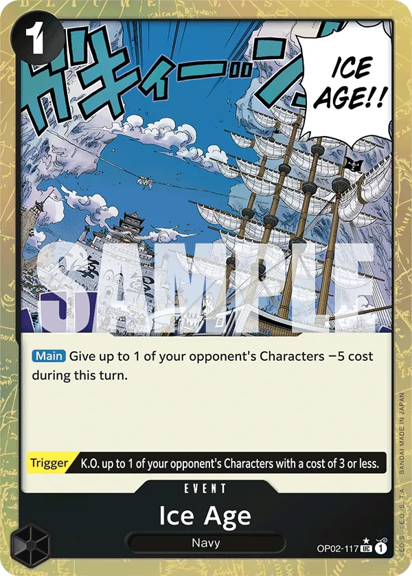 Ice Age (OP02-117) PRB01 Alternate Art (AA)