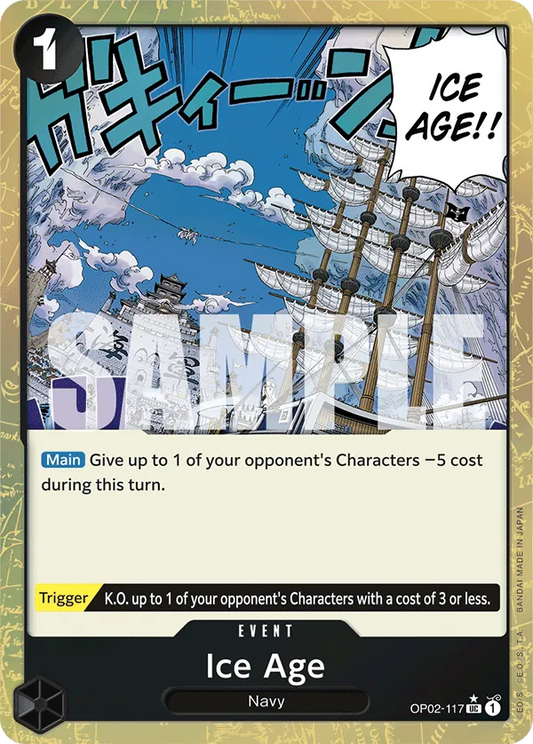 Ice Age (OP02-117) PRB01 Alternate Art (AA)