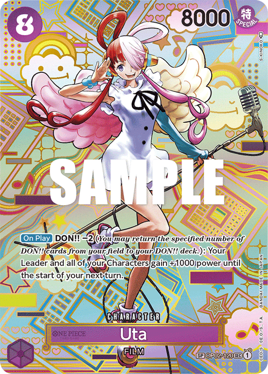 Uta (OP02-120) OP05 Special Rare (SP)