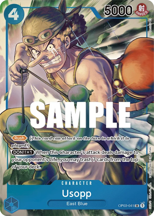Usopp (OP03-041) OP03 Alternate Art (AA)