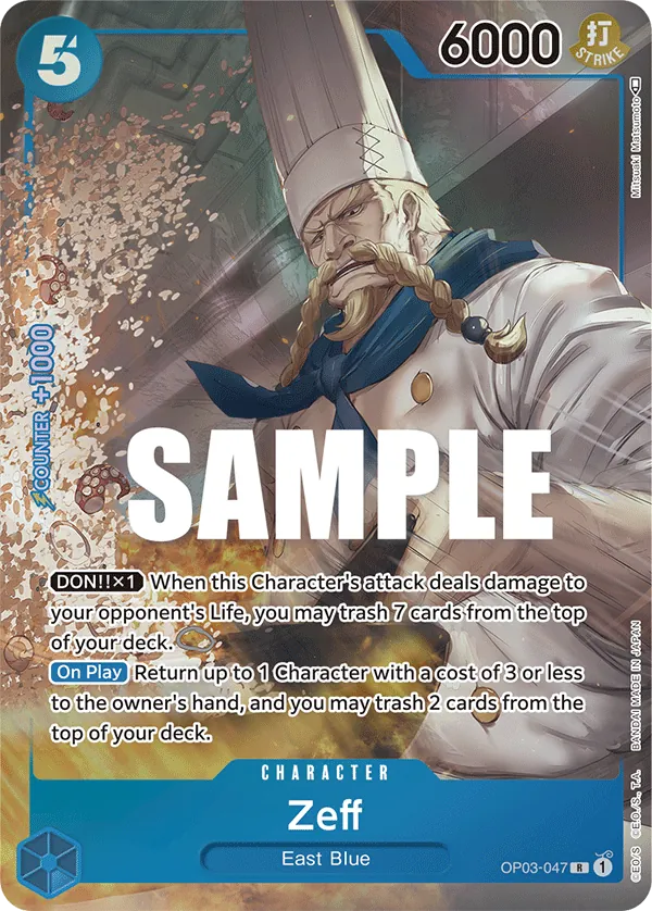 Zeff (OP03-047) OP03 Alternate Art (AA)