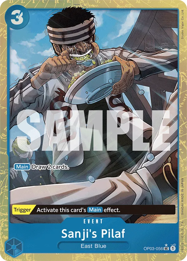 Sanji's Pilaf (OP03-056) PRB01 Alternate Art (AA)